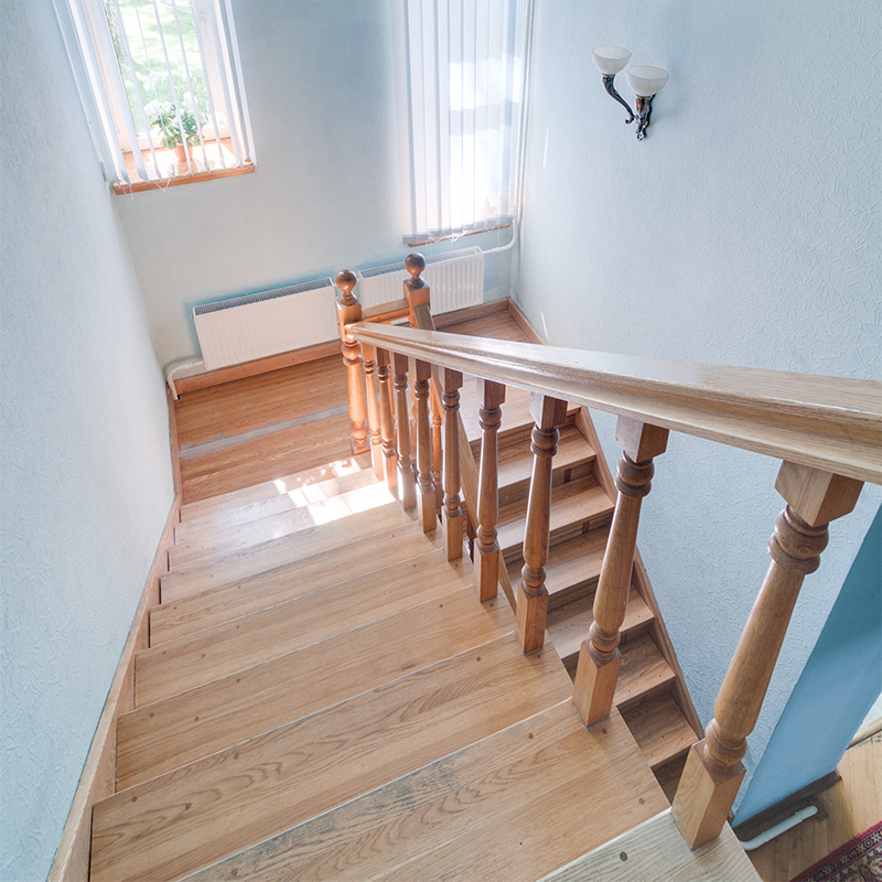 Aérogommage escalier Genève